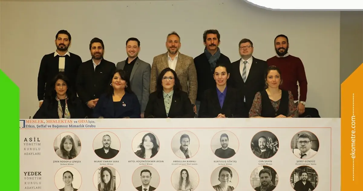 Mimarlar Odası Bursa Şubesi yeni dönem aday tanıtımı yapıldı - Ekometr