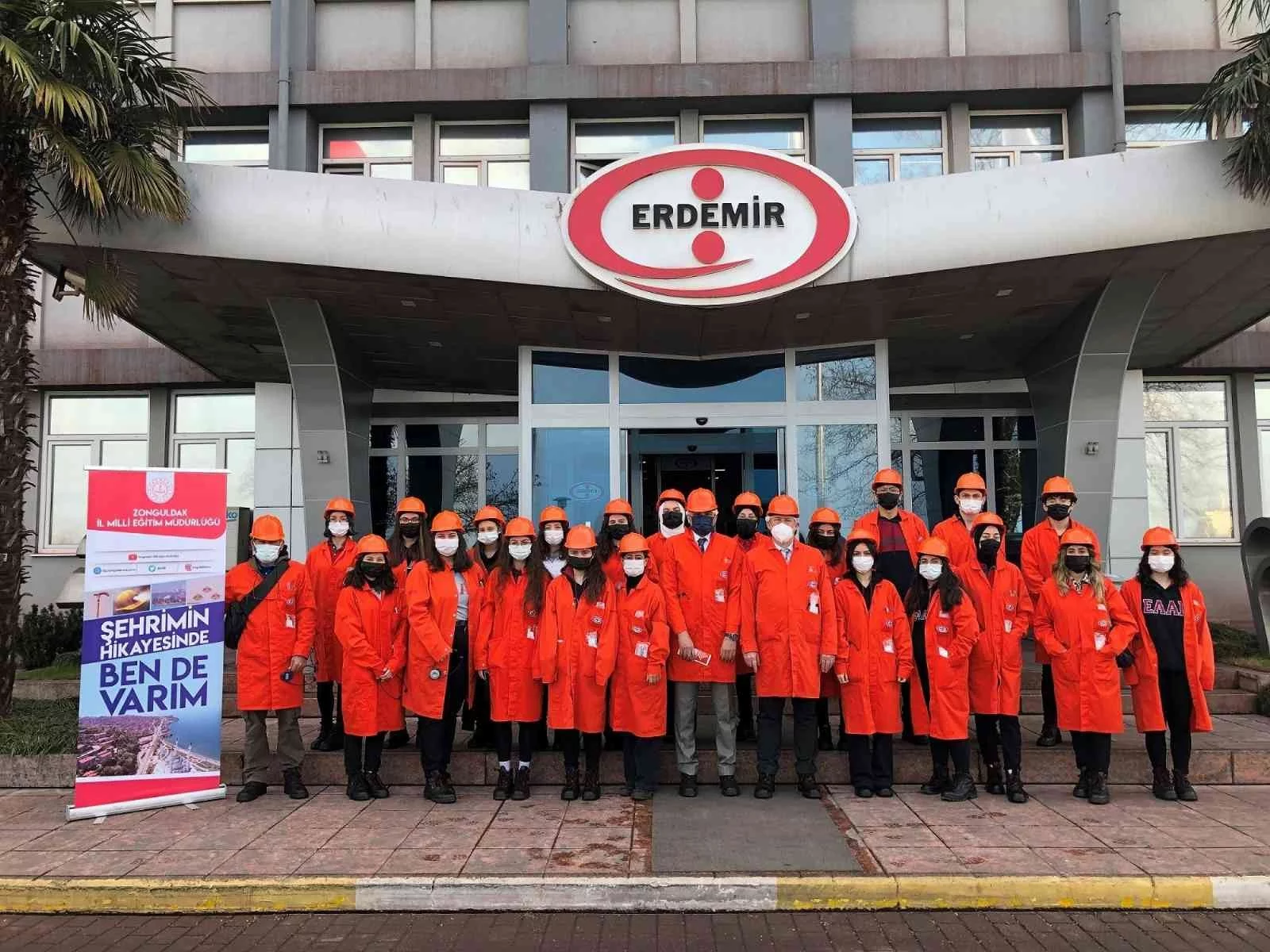 130 lise öğrencisi Erdemiri ve üretim süreçlerini tanıma fırsatı buldu