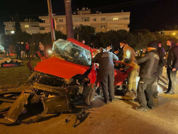 (Özel) Bursada Kırmızı Işık Faciası: 3 Ölü... Kaza Anı Kamerada