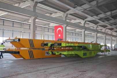 Demirağ OSBde ilk üretim yapıldı