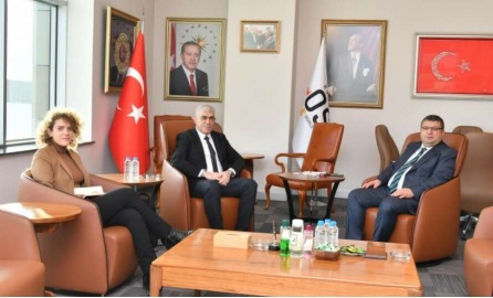 Kıbrıs Türk Sanayi Odasından Kayseri OSBye ziyaret