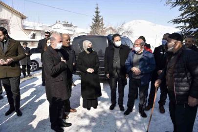 Usta ve Pekyatırmacı, Tatköy Mahallesinde çalışmaları inceledi