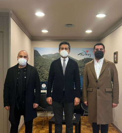 Eskişehirli iş adamları İspanyadaki yatırım fırsatlarını konuştu