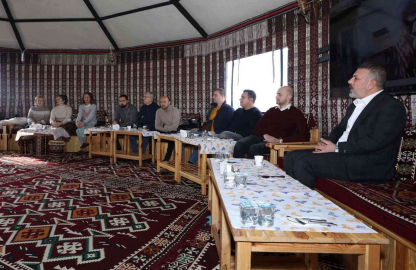 BM Kalkınma Programı heyetinden Sincan Belediye Başkanı Ercana teşekkür