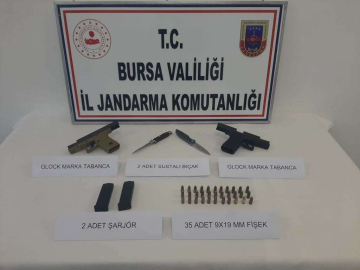 Jandarmadan Ruhsatsız Silah Operasyonu