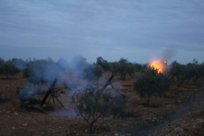 Suriye Milli Ordusu El Babta terör örgütü PKK/YPG mevzilerini vurdu