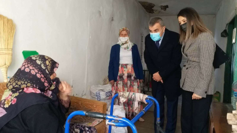 Erdek Kaymakamı Atasoy kırsal Mahalleleri ziyaret etti