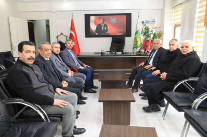 Güderden Oda Başkanlarına hayırlı olsun ziyareti