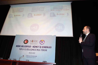 Niğde Belediyesi işçilerine rekor seviyede zam yapıldı