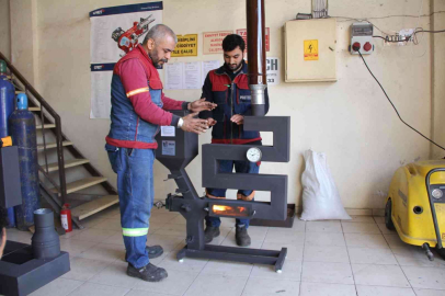 Bu soba 500 lirayla kışı çıkartıyor