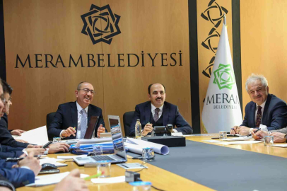 Başkan Altay ve Başkan Kavuş, Meramın 2022 projeleri için buluştu