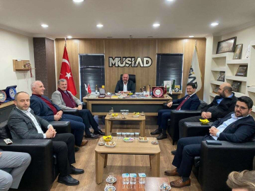 MÜSİAD Düzce Şubesi misafirlerini ağırladı