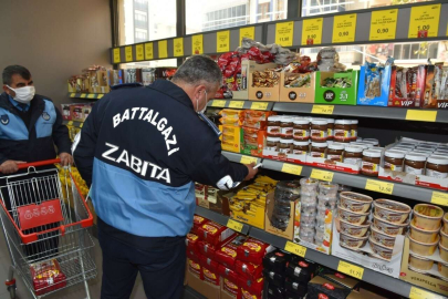 Battalgazi Belediyesinden marketlere KDV denetimi