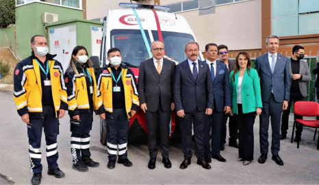 Denizli 112 Acil Sağlık hizmetleri 112. ambulansına kavuştu