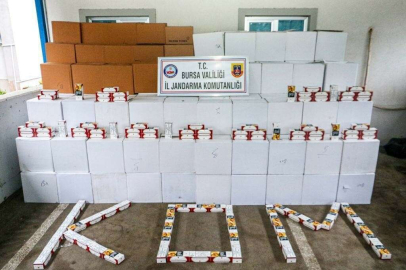 Bursada 500 Bin Liralık Kaçak Makaron Ele Geçirildi