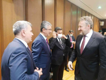 Milletvekili Canbey, Bosnada temaslarda bulundu