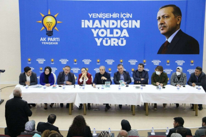 AK Parti Diyarbakır Teşkilatı, Yenişehirde partililerle bir araya geldi.