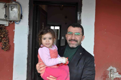Başkan Çalkın sınır köylerde
