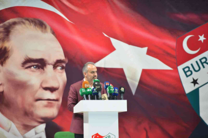 Bursa Büyükşehir Belediye Başkanı Alinur Aktaş: “Bursasporun Kurtuluşu Vakıfköy”