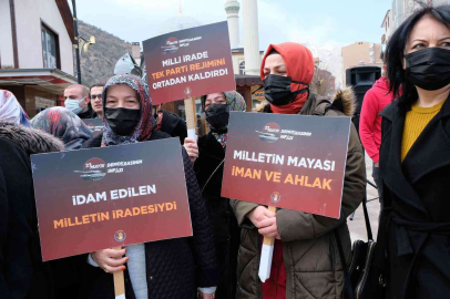 Post-modern darbe Gümüşhane AK Parti teşkilatı tarafından kınandı