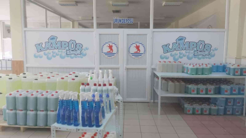OMÜden Ukraynaya temizlik malzemesi yardımı