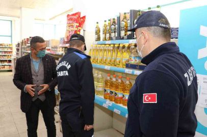 Mersinde stok yağ ve fahiş fiyat denetimi