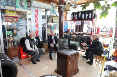 Özlü, sanayi sitesini gezdi