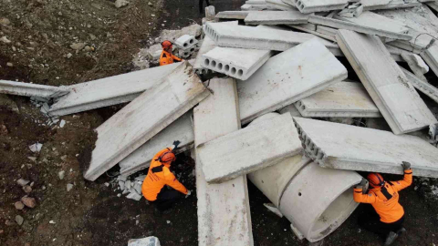 Yıldırımda Nefes Kesen Tatbikat
