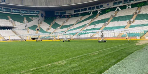 Bursaspor, Timsah Parkın Zemini İle İlgili Çalışma Başlattı