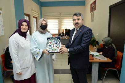 Başkan Yılmazdan Yılmeke Ziyaret