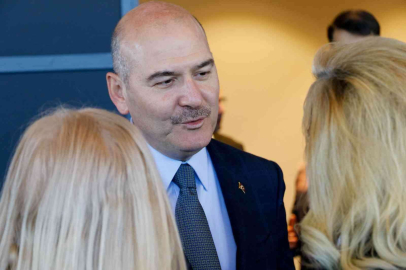Bakan Soyludan, ADFde ikili görüşmeler