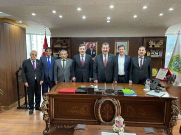 TBMM Plan ve Bütçe Komisyonu Başkanı Yılmazdan TÜDKİYEBe Ziyaret