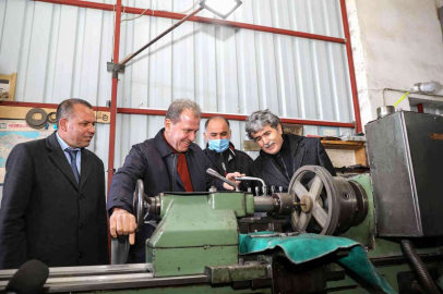 Başkan Seçer, Silifkede esnafla buluştu