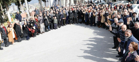 AK Parti tam kadro Menemenin köylerinde