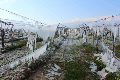 Burası Sibirya değil Manisa