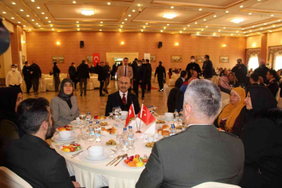 Mardinde şehit ve gaziler onuruna yemek