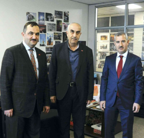 Yeşilyurt Belediye Başkanı Çınar, İhlas Medyayı ziyaret etti