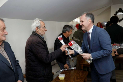 Başkan Tabandan Huzurevi Sakinlerine Sürpriz Ziyaret