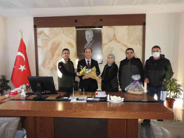 Mustafakemalpaşada 250 Fidan Toprakla Buluşturulacak