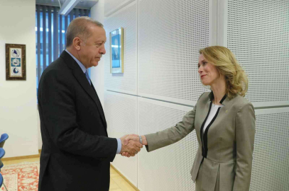 Cumhurbaşkanı Erdoğan, Estonya Başbakanı Kallas ile görüştü