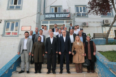 Beyazgül Bozovada temaslarda bulundu