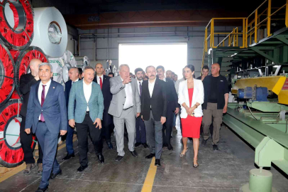 Ticaret Bakanı Muş, MTOSBde incelemelerde bulundu