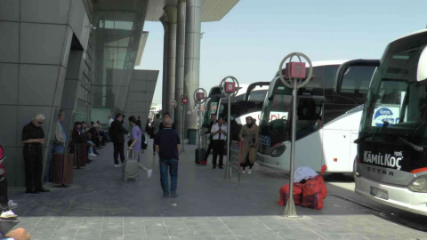 Bayram öncesi otogarlardaki yoğunluk yüzde 40lara düştü