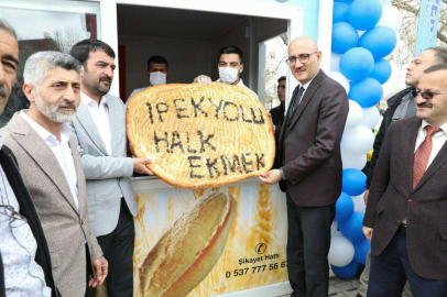 İpekyolunda halk ekmek satışı başladı