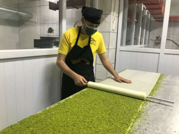 Malatyada tatlıcılarda bayram yoğunluğu yaşanıyor