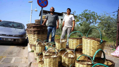 Minyatür sepetler ilgi odağı oldu