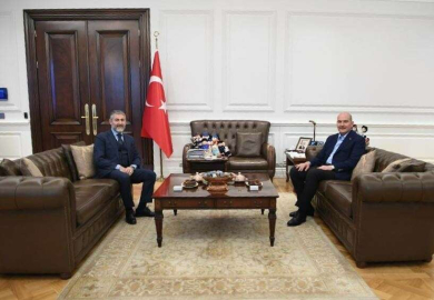 Bakan Nebatiden Bakan Soyluya ziyaret