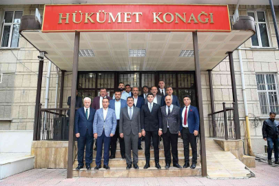 Gürkan, Doğanşehir Kaymakamı Kılıçı ziyaret etti