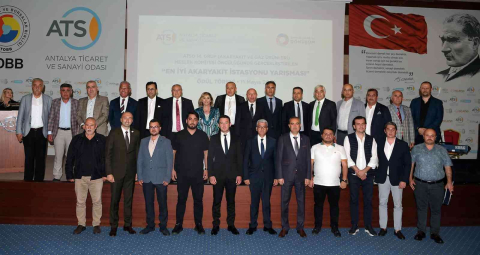 ATSO Antalyanın en iyi akaryakıt istasyonlarını ödüllendirdi