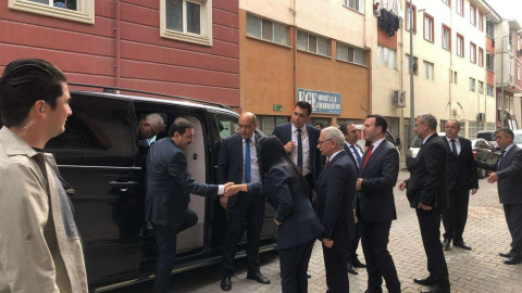 Şehit İnfaz Koruma Memurunun Ailesine Taziye Ziyareti